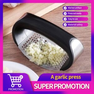 EW Garlic Press Garlic Masher Manual Annular Garlic Press Garlic Press Garlic Press Garlic Press Stainless Steel Garlic Press Ga