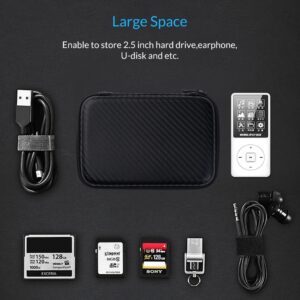 Eva Zipper Bag Mobile Phone Charger Protection Large Bag Mobile Hard Disk Bag U Disk Data Cable Storage Bag Zipper Bag