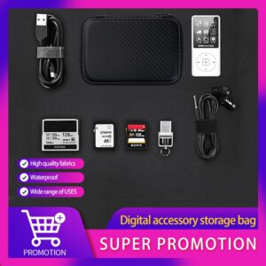 Eva Zipper Bag Mobile Phone Charger Protection Large Bag Mobile Hard Disk Bag U Disk Data Cable Storage Bag Zipper Bag