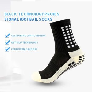 Football Socks Glue Dispenser Men's and Women's Mid-Calf Socks Non-Slip Running Sports Socks