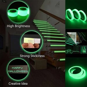 Luminous Tape Luminous Tape Green Warning Ground Light Storage Stair Anti-Slip Sticker Reflective Fluorescent Tape