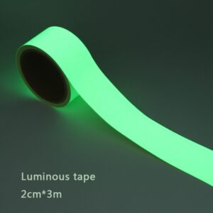 Luminous Tape Luminous Tape Green Warning Ground Light Storage Stair Anti-Slip Sticker Reflective Fluorescent Tape