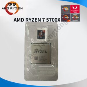 NEW AMD Ryzen 7 5700X R7 5700X 3.4 GHz Eight-Core 16-Thread CPU Processor 7NM L3=32M 100-000000926 Socket AM4 No Fan