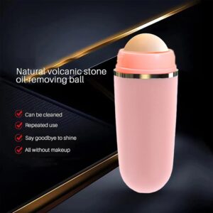 New portable facial oil removal massage oil absorption ball cleaning facial pores Mini volcanic stone oil absorption ball