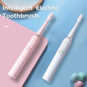 Sonic Electric Toothbrush for Men and Women Adult Non-Rechargeable Soft Fur Full-Automatic Waterproof Coupl