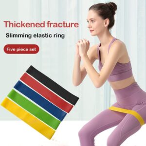 Yoga tension belt fitness elastic belt resistance belt squat butt AIDS tension ring stretching belt